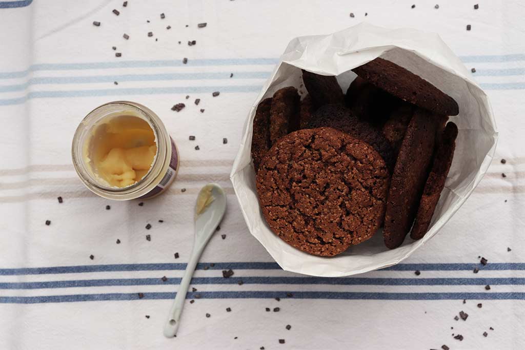 foto dei biscotti al cioccolato choc chip