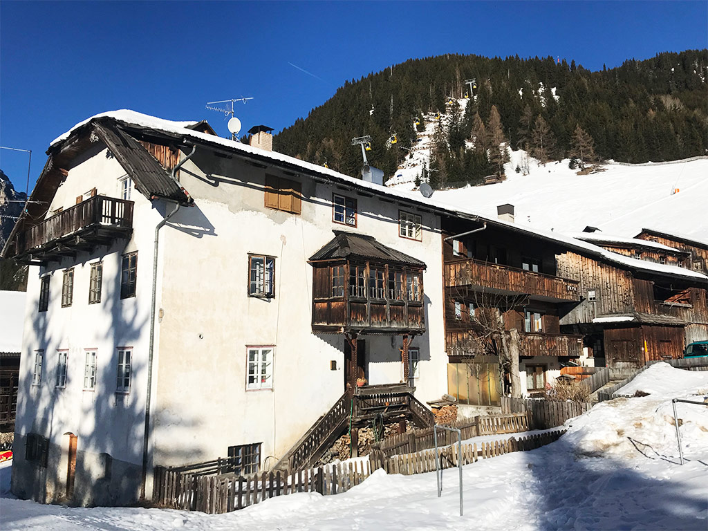 casa tradizionale di montagna