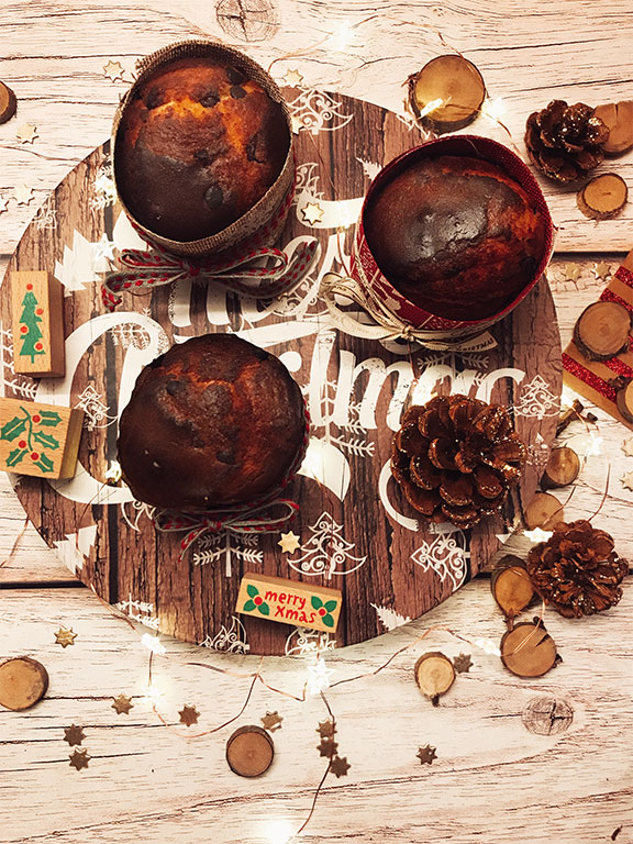 foto di Le Chef Clochard dei panettoncini al cioccolato